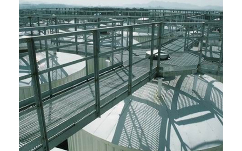 啤酒廠鋼格板使用案例